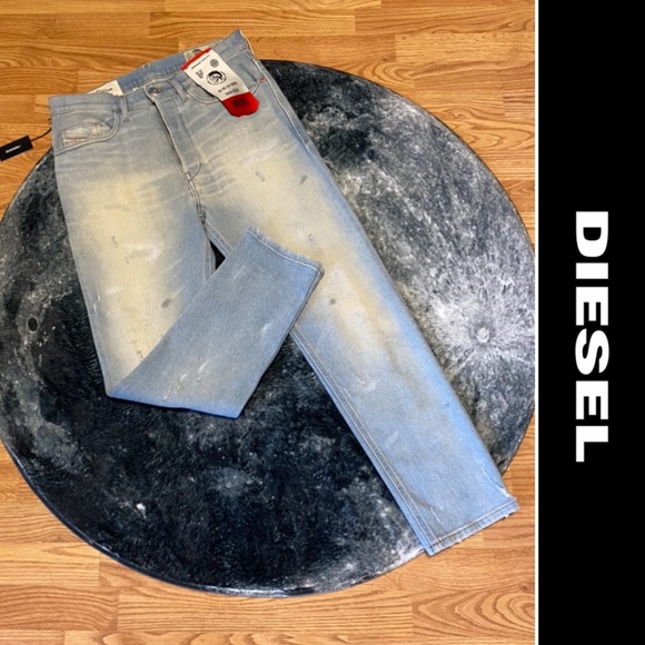 Diesel Other - Diesel Faded Blue Men's Straight Jeans